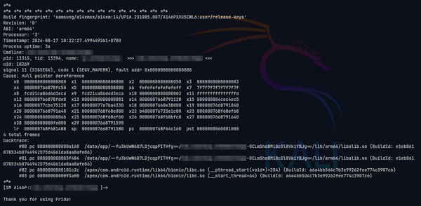 Bypassing Anti Frida on Android