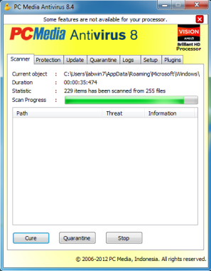PC Media Antivirus: Insecure Library Loading Vulnerability